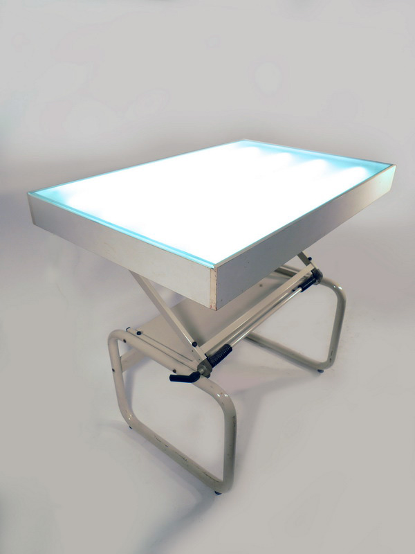 mesa dibujo transparencias (68eu.) 1u